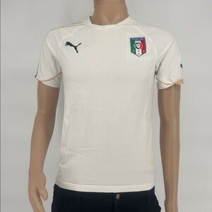 PUMA Italy Italia National Team Football Soccer Training Jersey Size Small